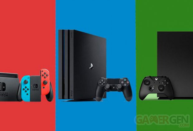 Nintendo Sony Microsoft